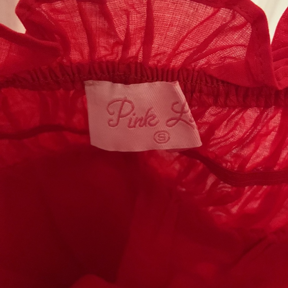 NWOT Pink Lily Red Dress! - Picture 5 of 6